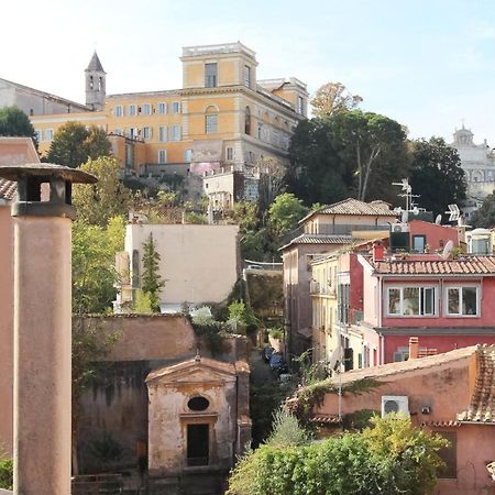 Luxury Art Apartment In Trastevere With Terrace Roma Exterior foto