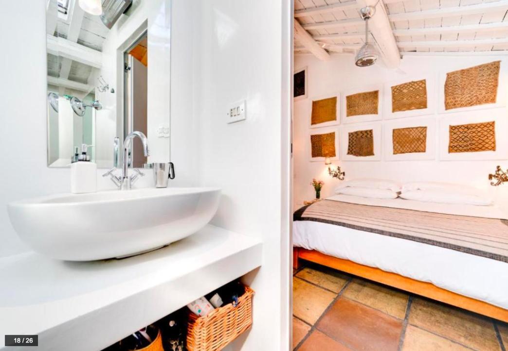 Luxury Art Apartment In Trastevere With Terrace Roma Exterior foto