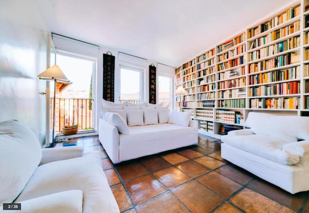 Luxury Art Apartment In Trastevere With Terrace Roma Exterior foto