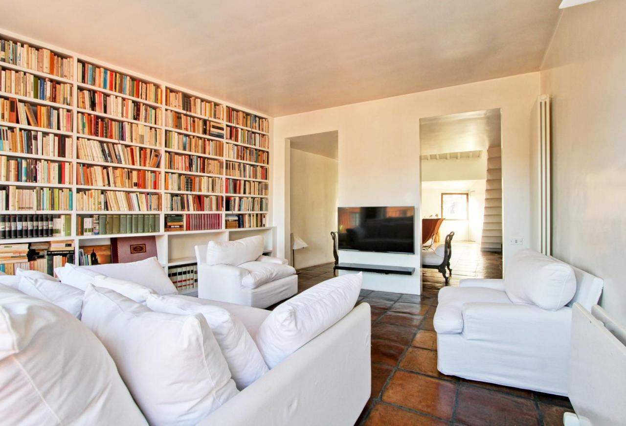 Luxury Art Apartment In Trastevere With Terrace Roma Exterior foto